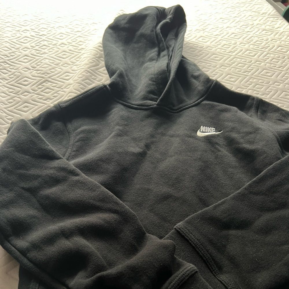 Nike Sportswear Club Fleece Hoodie Girls black Size XL